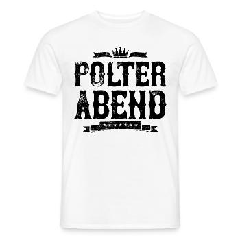 Polterabend Team Bräutigam - Männer T-Shirt - Weiß - Vorne - AI Model Male 178 dark (178cm)