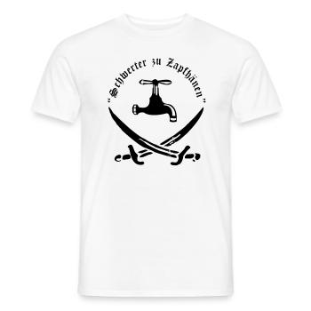 Schwerter zu Zapfhähnen - Männer T-Shirt - Weiß - Vorne - AI Model Male 178 dark (178cm)