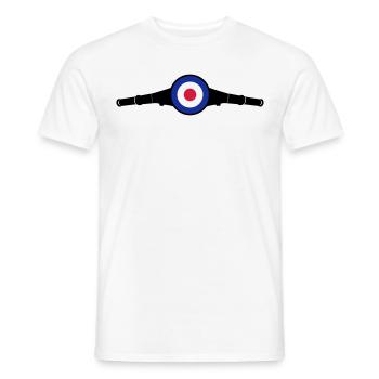 Lenkkopf Target - Männer T-Shirt - Weiß - Vorne - AI Model Male 178 dark (178cm)
