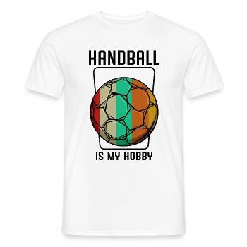 handball - T-shirt homme - blanc - Devant - AI Model Male 178 dark (178cm)