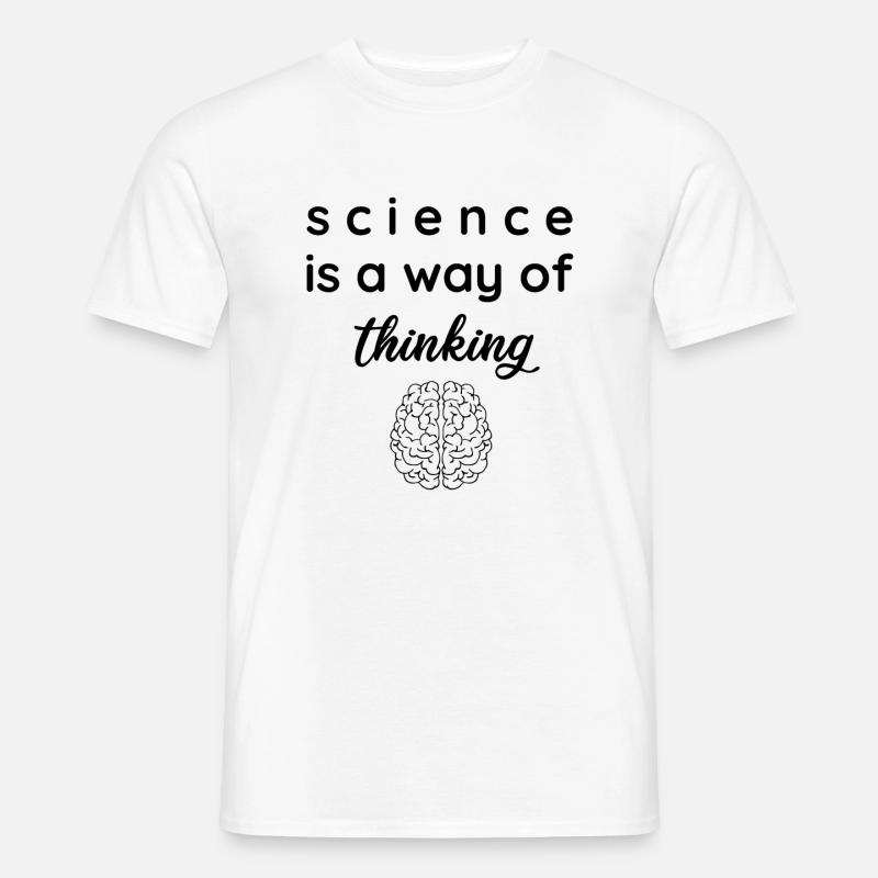 Science - Männer T-Shirt - Weiß