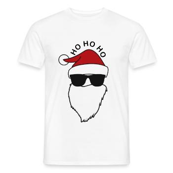 Père Noël - T-shirt homme - blanc - Devant - AI Model Male 178 dark (178cm)
