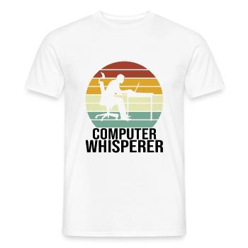 Programmierer Informatiker Informatik - Männer T-Shirt - Weiß - Vorne - AI Model Male 178 dark (178cm)