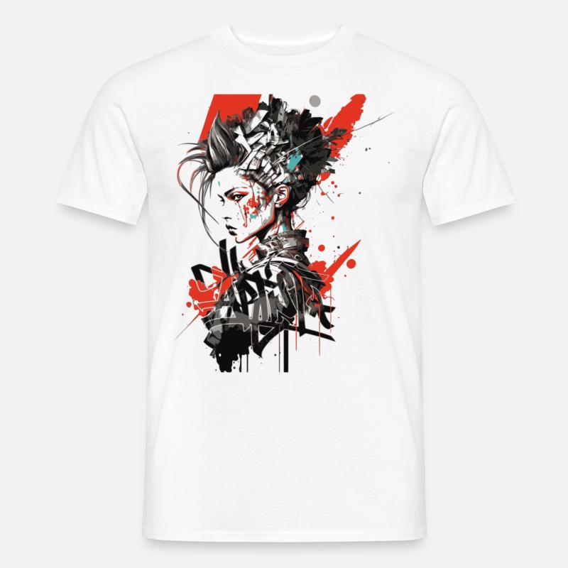 Graffiti-Kultur - Männer T-Shirt - Weiß