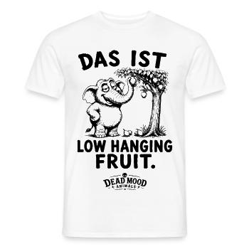 Business Buzzword Humor | Sarkasmus Geschenk Büro - Männer T-Shirt - Weiß - Vorne - AI Model Male 178 dark (178cm)