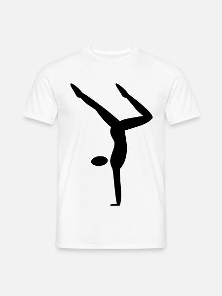 Handstand - Men's T-Shirt - white
