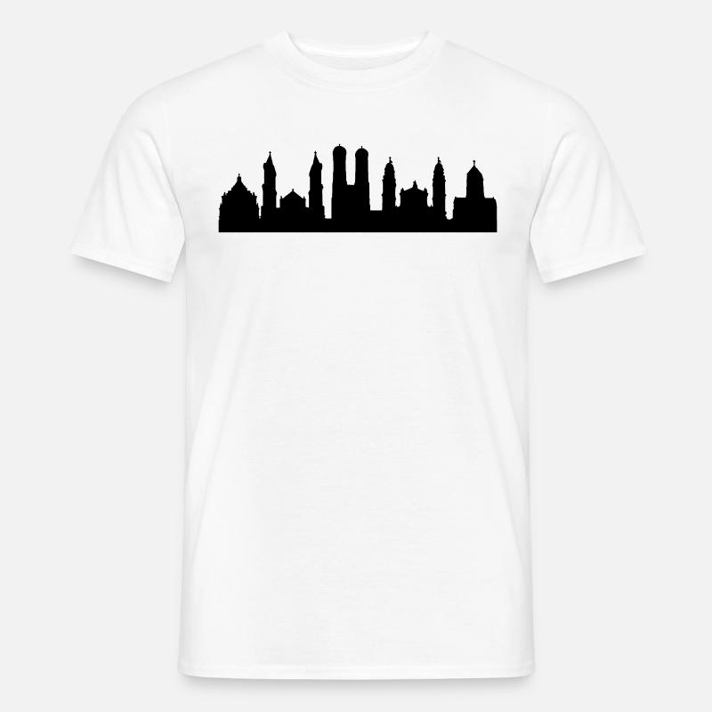 Munich churches - Men’s T-shirt - white