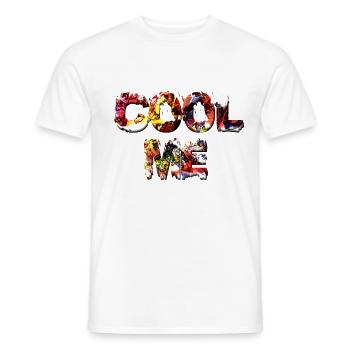 Cool Me - Men's T-Shirt - white - Front - AI Model Male 178 dark (178cm)
