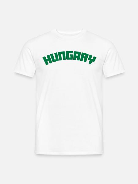 hungary - Männer T-Shirt - Weiß