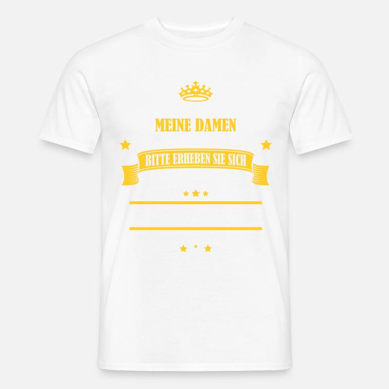 HERBERT - Männer T-Shirt - Weiß