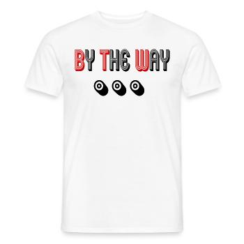 Au revoir - T-shirt homme - blanc - Devant - AI Model Male 178 dark (178cm)