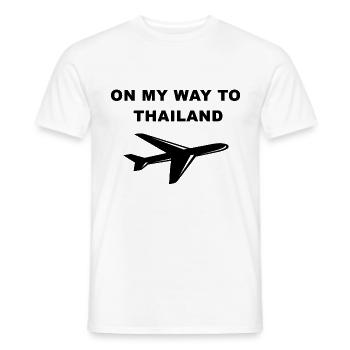 Thailand - Men's T-Shirt - white - Front - AI Model Male 178 dark (178cm)