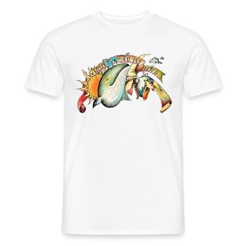 A Daydreamer's Mind Color - Männer T-Shirt - Weiß - Vorne - AI Model Male 178 dark (178cm)