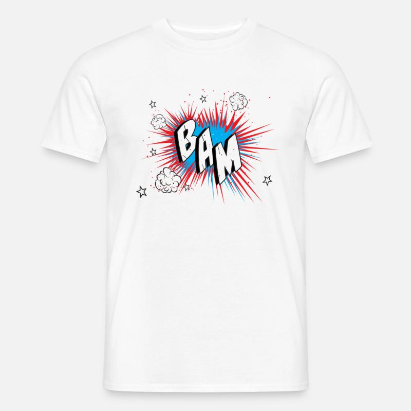 bam - T-shirt uomo - bianco