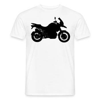 motorcycle racing - Männer T-Shirt - Weiß - Vorne - AI Model Male 178 dark (178cm)