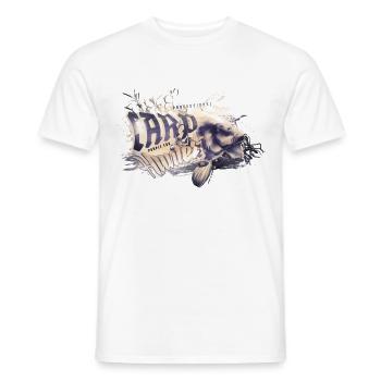 carp-hunter purple - Männer T-Shirt - Weiß - Vorne - AI Model Male 178 dark (178cm)