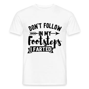 Drôles de phrases Drôles De sarcasme - T-shirt homme - blanc - Devant - AI Model Male 178 dark (178cm)