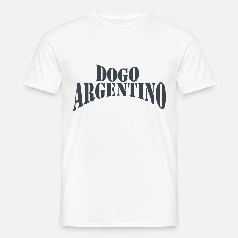 Dogo Argentino - Männer T-Shirt - Weiß