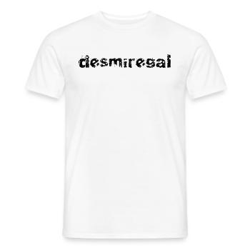 desmiregal das ist mir egal - Männer T-Shirt - Weiß - Vorne - AI Model Male 178 dark (178cm)
