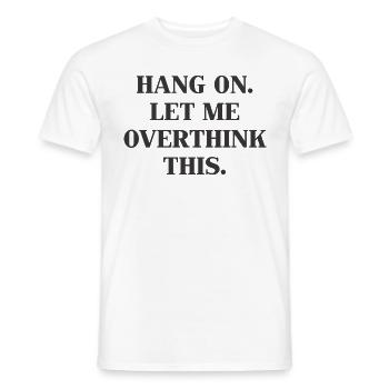 Schach Geburtstag Geschenkidee Weihnachten - Männer T-Shirt - Weiß - Vorne - AI Model Male 178 dark (178cm)