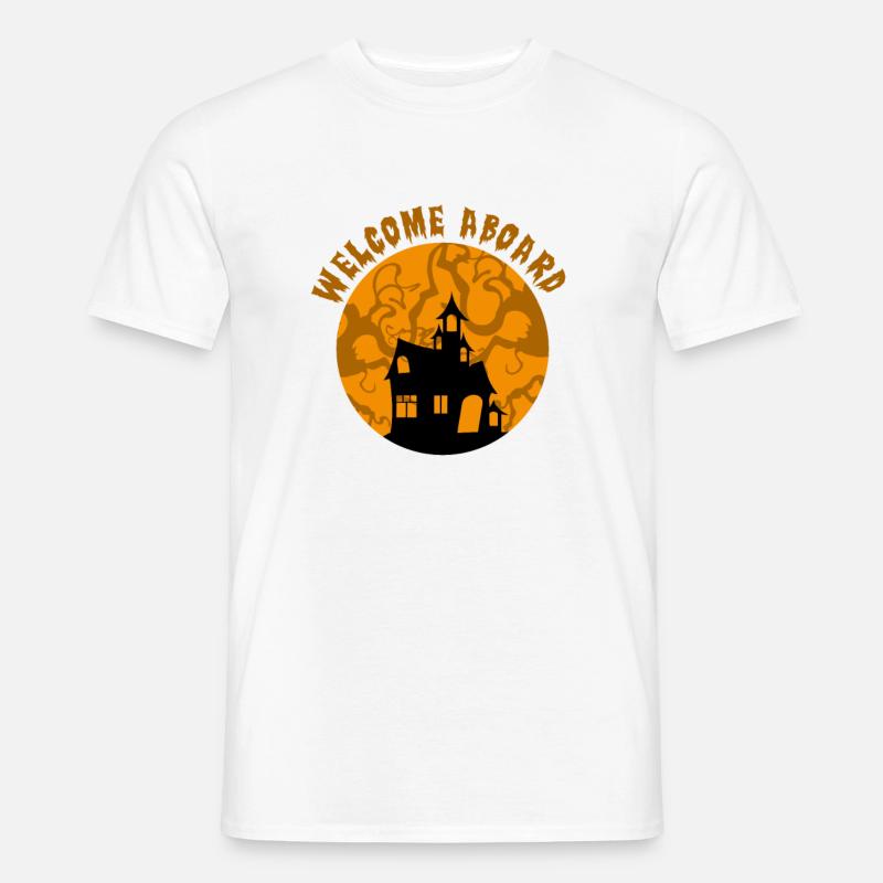 Herzlich willkommen - Männer T-Shirt - Weiß
