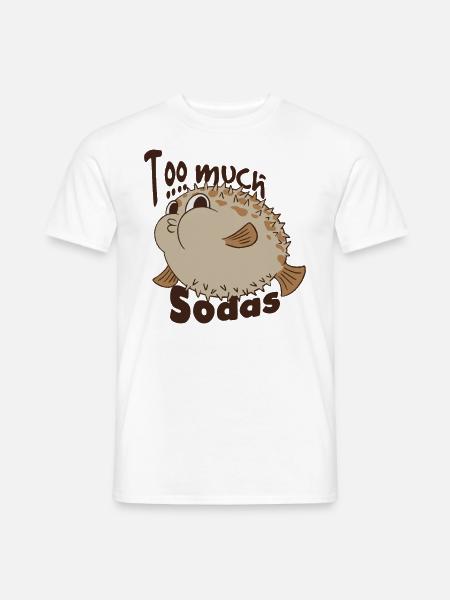 Soda Addict - Männer T-Shirt - Weiß