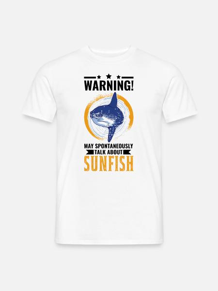 Mondfisch Mola Mola Sunfish - Männer T-Shirt - Weiß