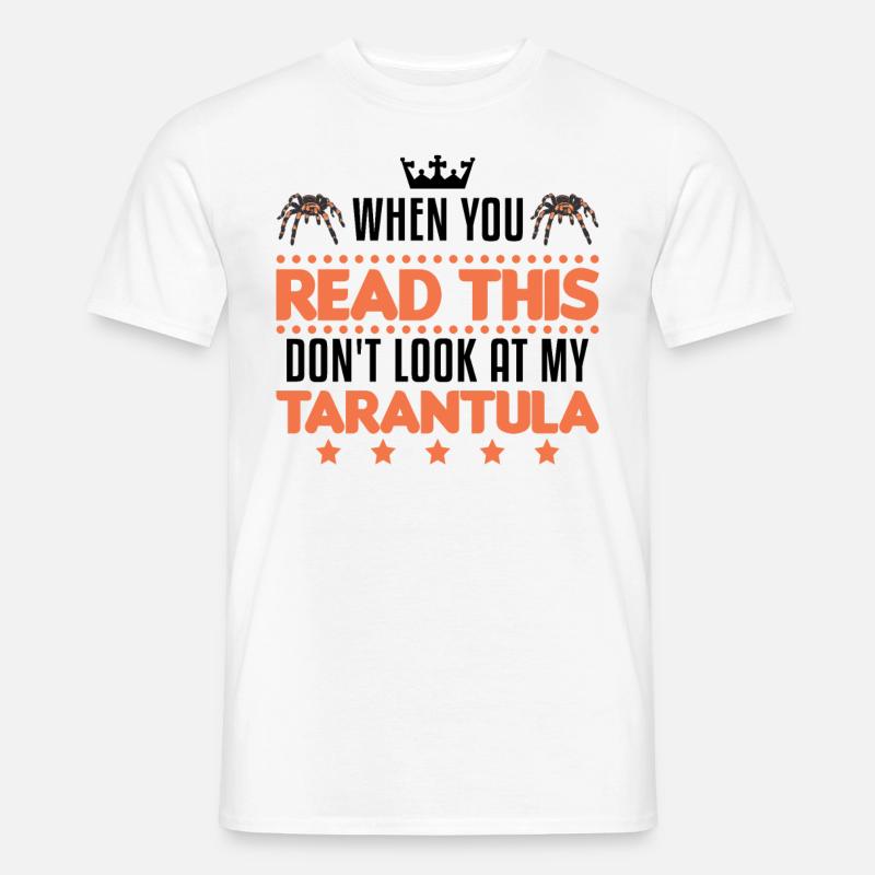 Tarentule Araignée Tarentule - T-shirt homme - blanc