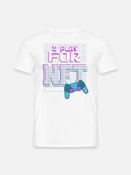 Für NFT spielen - Männer T-Shirt - Weiß