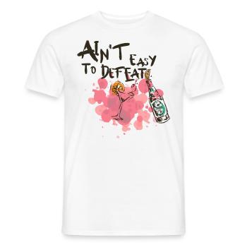 Alkohol - Männer T-Shirt - Weiß - Vorne - AI Model Male 178 dark (178cm)