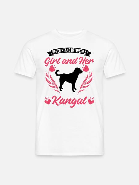 Kangal Mädchen Anatolischer Hirtenhund - Männer T-Shirt - Weiß