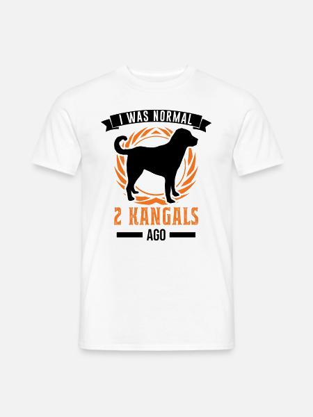 2 Kangal Anatolischer Hirtenhund Kangal - Männer T-Shirt - Weiß