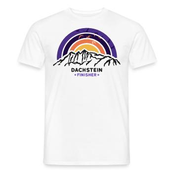 Hoher Dachstein Finisher Alpinisme Randonnée - T-shirt homme - blanc - Devant - AI Model Male 178 dark (178cm)