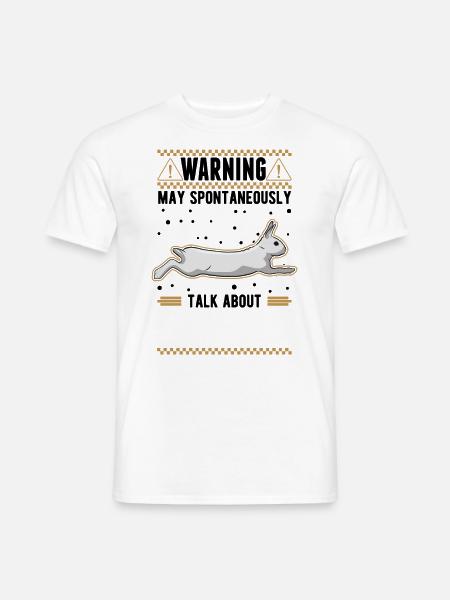 Rabbit Rabbit Rabbit - Men's T-Shirt - white