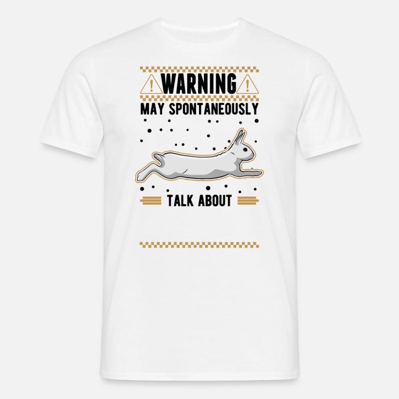 Rabbit Rabbit Rabbit - Men's T-Shirt - white