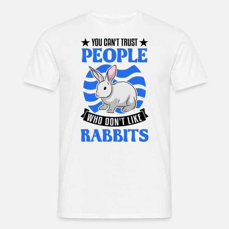 Rabbit Rabbit Rabbit - Men's T-Shirt - white