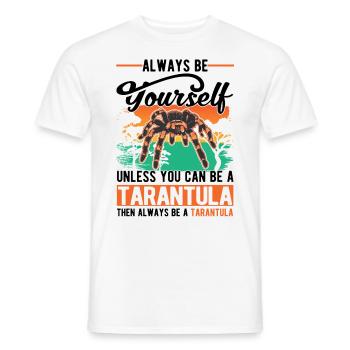 Tarantula Gift Tarantula - Men's T-Shirt - white - Front - AI Model Male 178 dark (178cm)