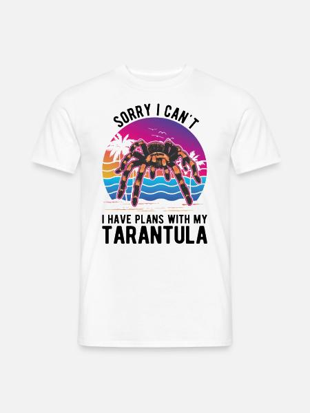 Tarantula Spider Tarantula - Men's T-Shirt - white