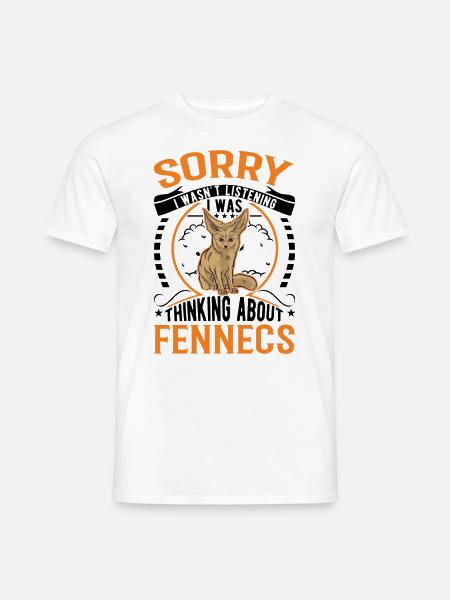 Fennec Gift Desert Fox Fennec - Men's T-Shirt - white