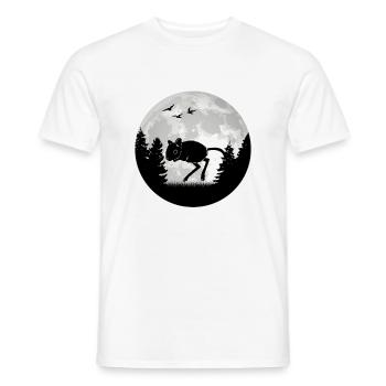 Gerbil Moon Racing Rat Gerbil - Men's T-Shirt - white - Front - AI Model Male 178 dark (178cm)