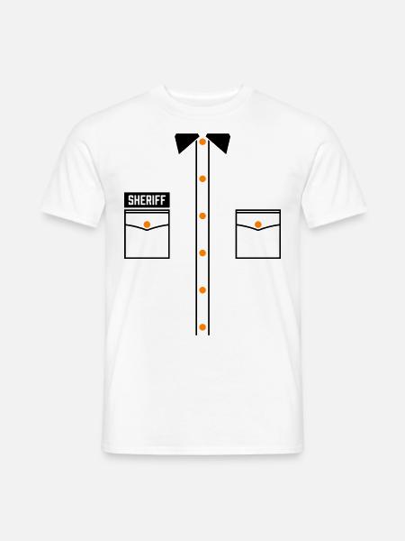 Sheriff - Men's T-Shirt - white