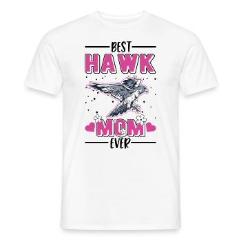 Falcons Mama Falconer Kestrel Falconry Falconry Falconry - Men's T-Shirt - white - Front - AI Model Male 178 dark (178cm)