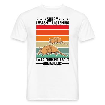Cadeau de tatou Maître à l’omet - T-shirt homme - blanc - Devant - AI Model Male 178 dark (178cm)