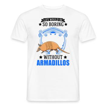 Cadeau de tatou Maître à l’omet - T-shirt homme - blanc - Devant - AI Model Male 178 dark (178cm)