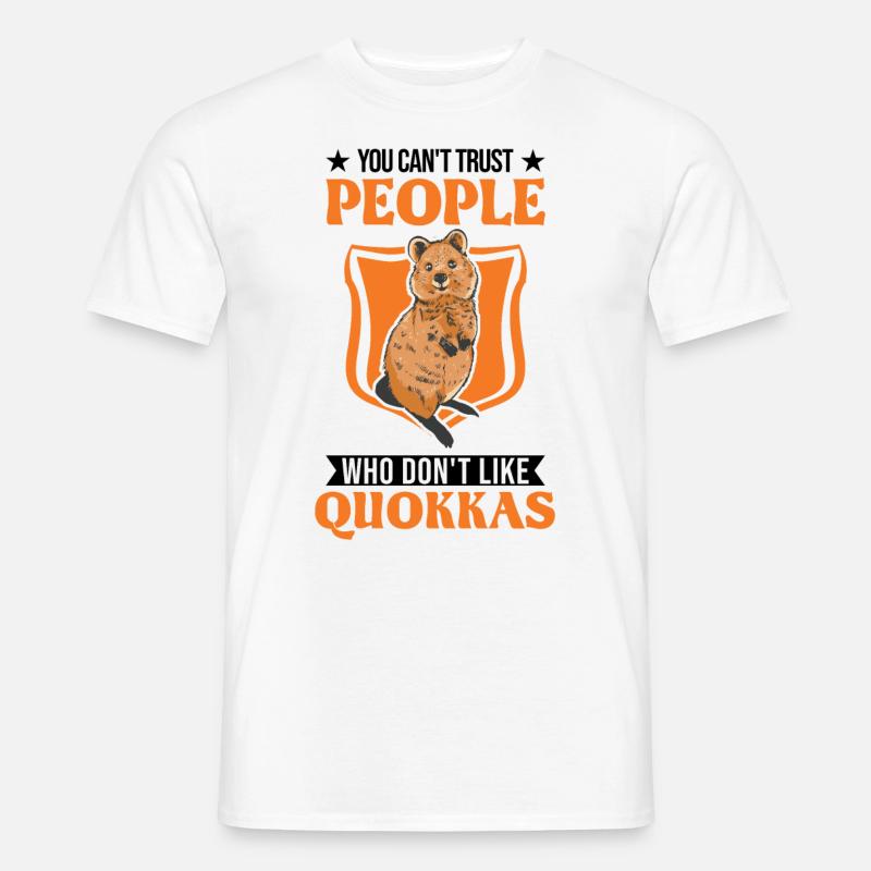 Quokka Gift Short-tailed Kangaroo - Men's T-shirt - white