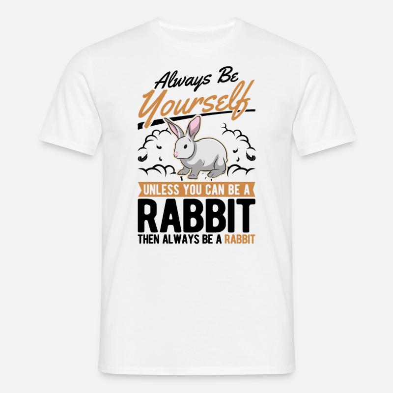 Rabbit Rabbit Rabbit - Men's T-Shirt - white