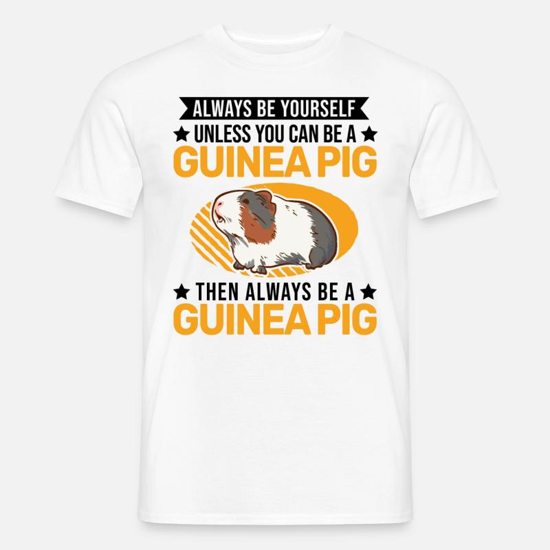 Cochon d’Inde Cadeau Cochon d’Inde - T-shirt homme - blanc