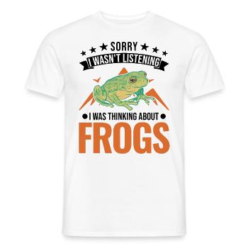 Frog Gift Tree Frog - Men's T-Shirt - white - Front - AI Model Male 178 dark (178cm)