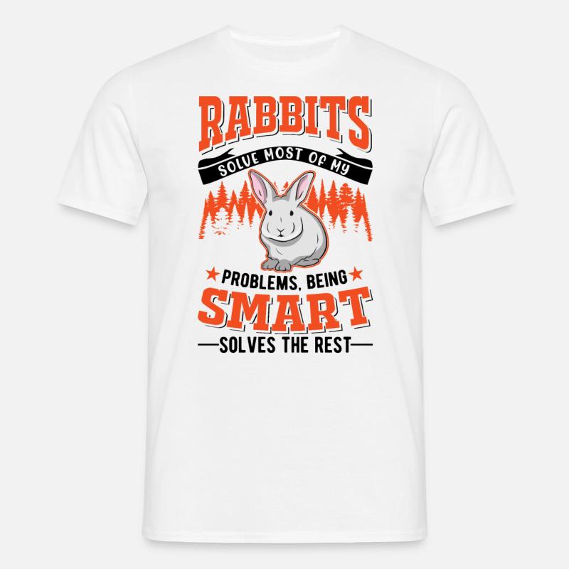 Rabbit Bunny Rabbit Rabbit - Men's T-Shirt - white