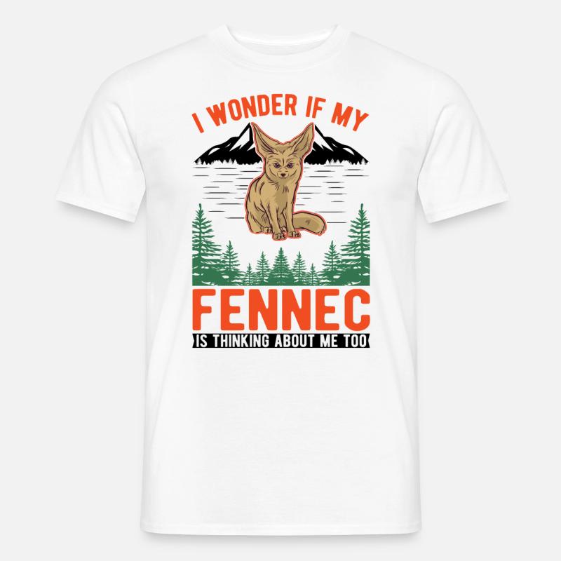 Fennec Gift Fennec Desert Fox - Men’s T-shirt - white